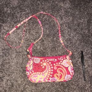 Vera Bradley crossbody with change purse